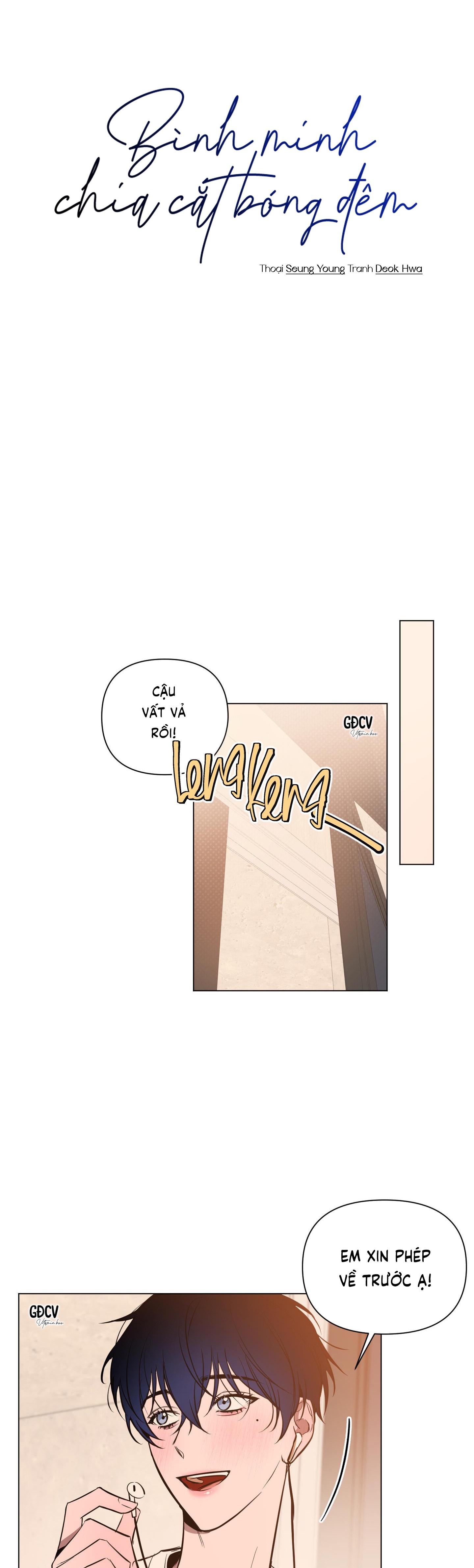 BÌNH MINH CHIA CẮT BÓNG ĐÊM - Chap 20