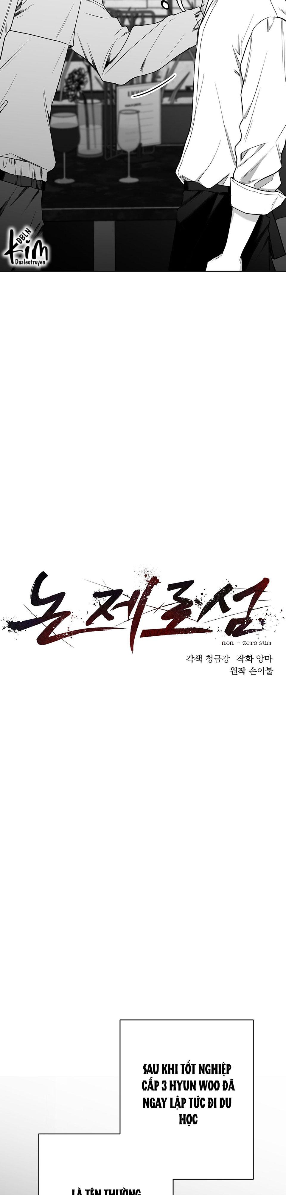 Non Zero Sum - Chap 8