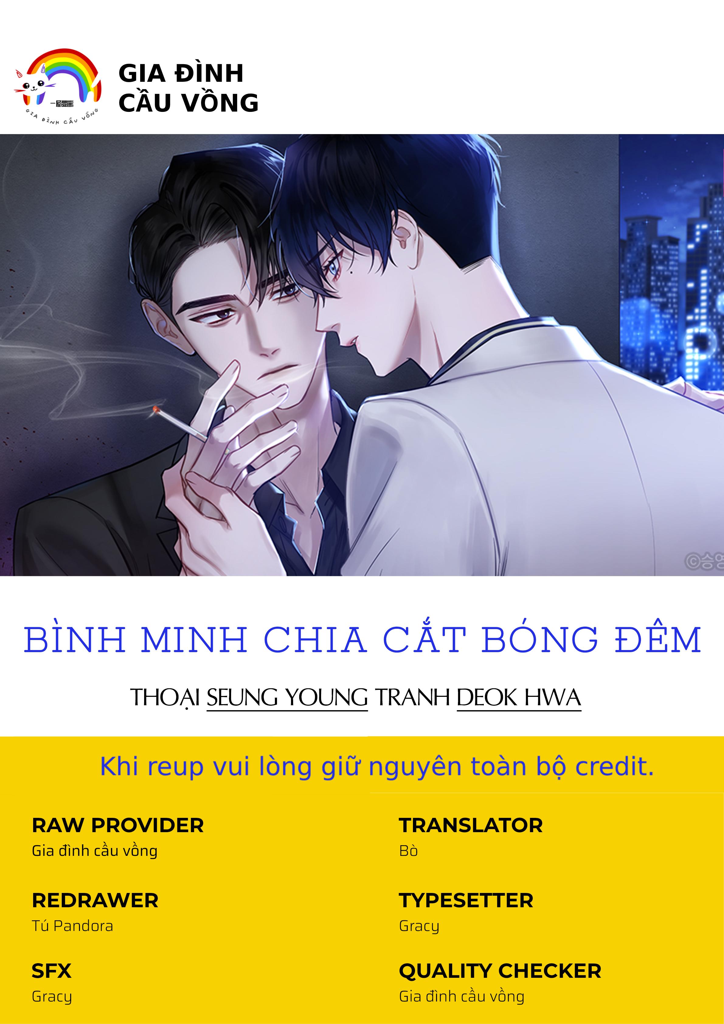 BÌNH MINH CHIA CẮT BÓNG ĐÊM - Chap 7