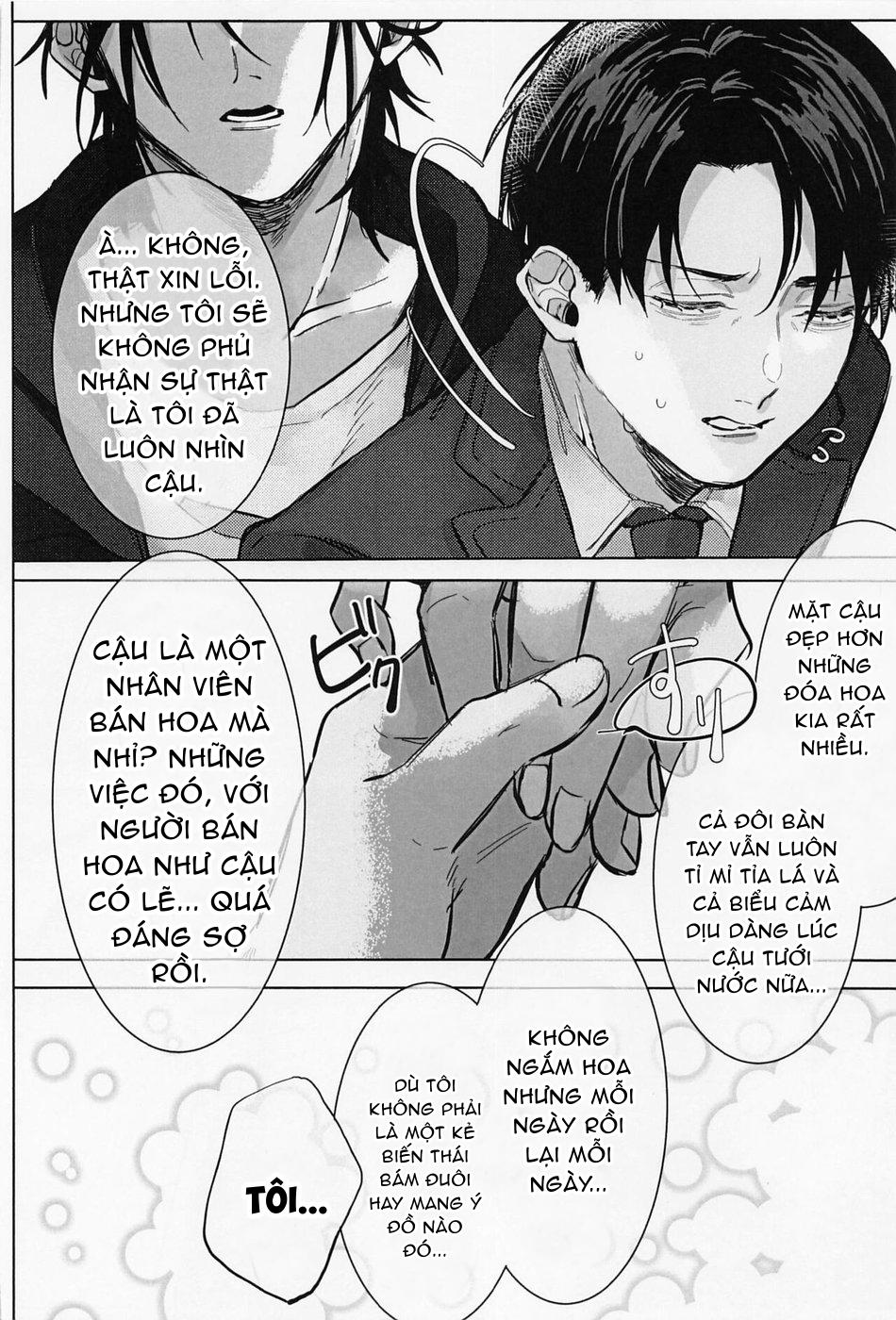 Vẻ mặt của người bán hoa khi đưa bạn về nhà - Chap 1