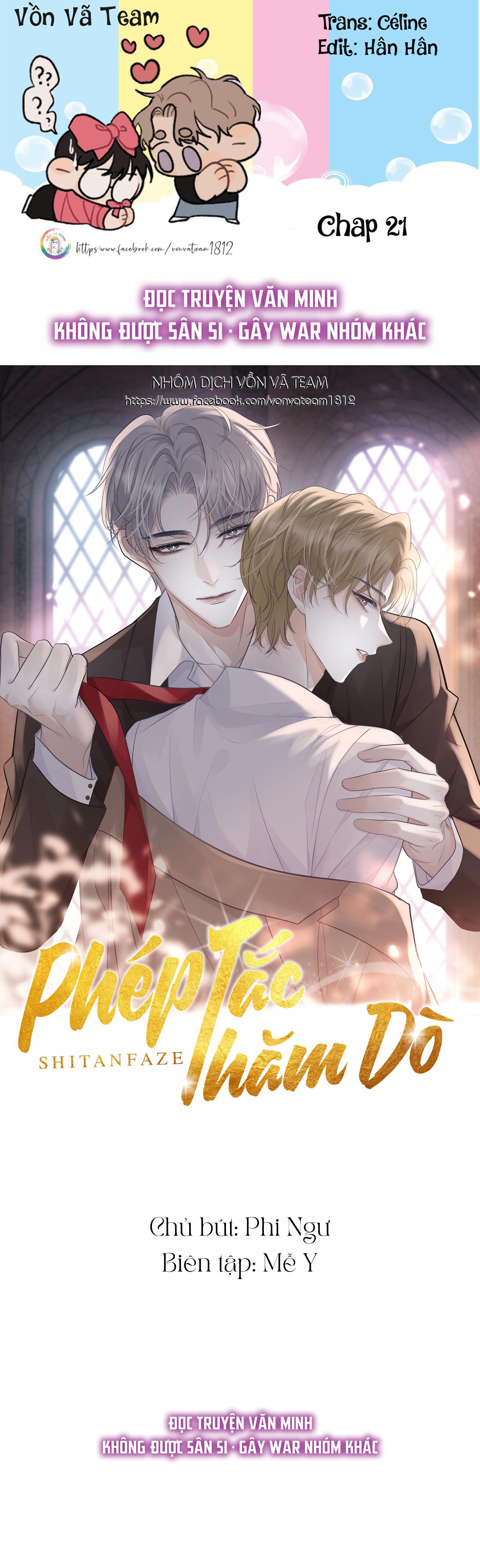Phép Tắc Thăm Dò (END) - Chap 21