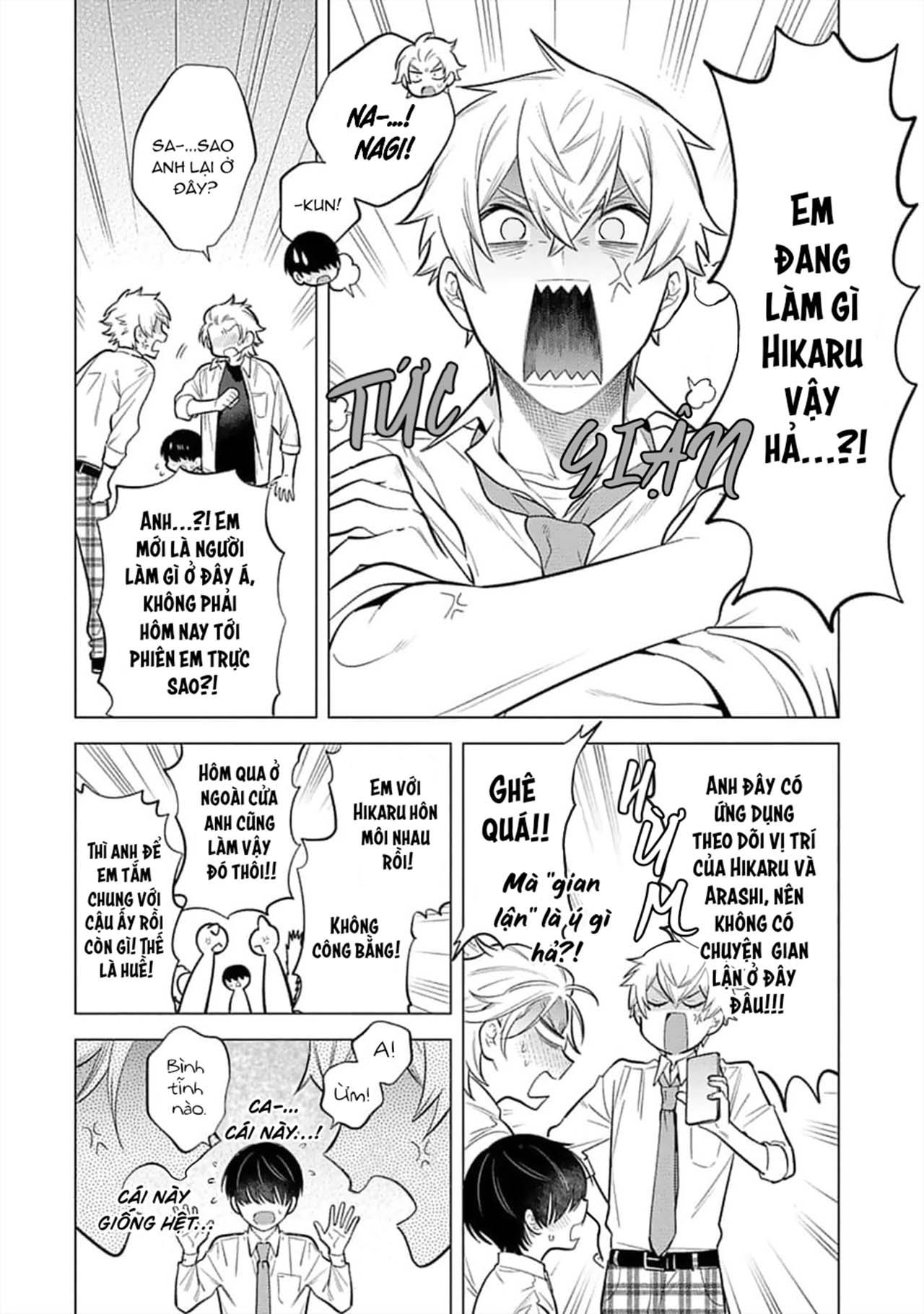 Hanamaru Manga Yin Kana là một cặp song sinh được tôi yêu quý - Chap 4