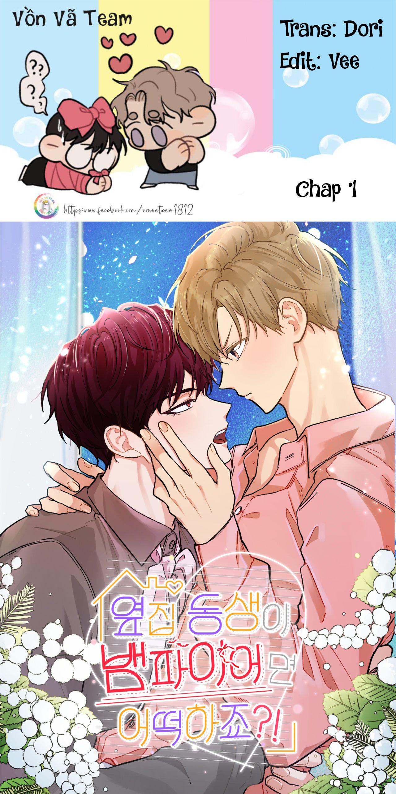 Nếu Như Cậu Bạn Hàng Xóm Là Vampire? - Chap 1