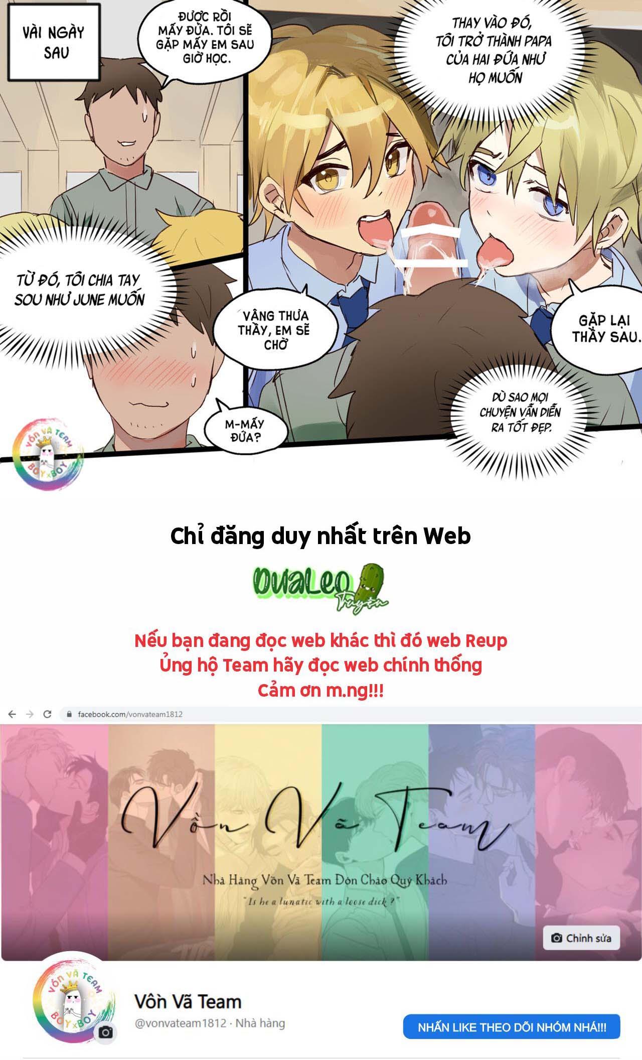 ONESHOT CHỊCH VỒN CHỊCH VÃ - Chap 11