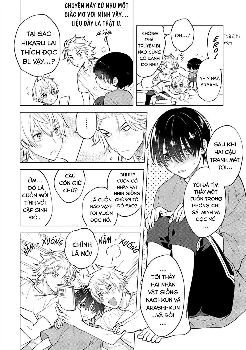 Hanamaru Manga Yin Kana là một cặp song sinh được tôi yêu quý - Chap 2