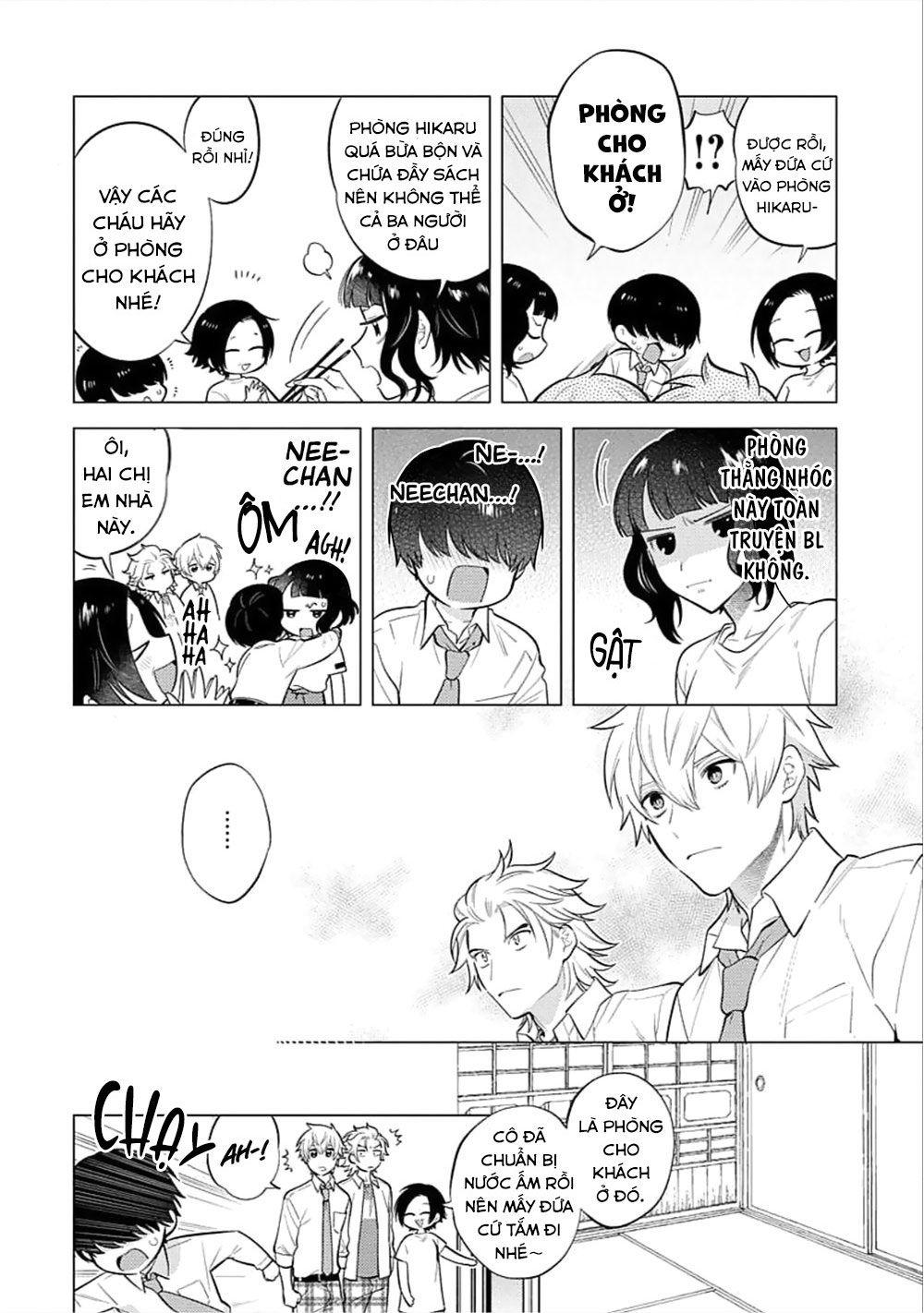Hanamaru Manga Yin Kana là một cặp song sinh được tôi yêu quý - Chap 2
