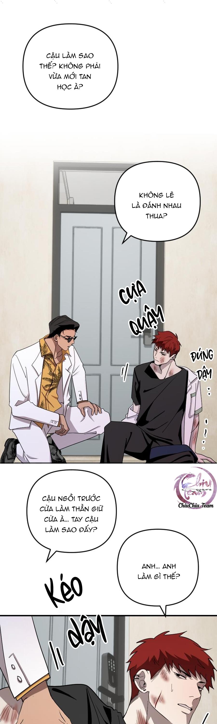 Tên Hàng Xóm Cứ Dán Mắt Vào Tôi - Chap 36