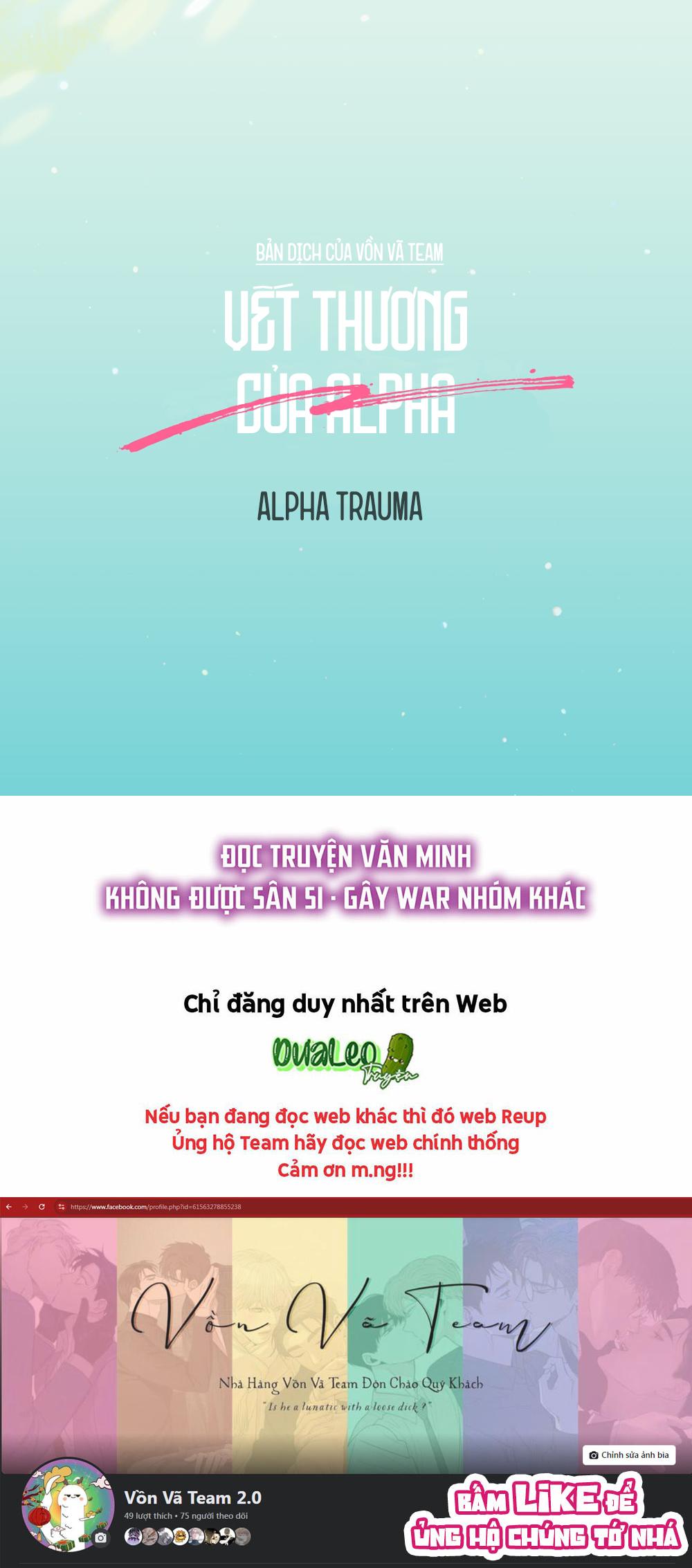 ✿ Vết Thương Alpha ✿ - Chap 0