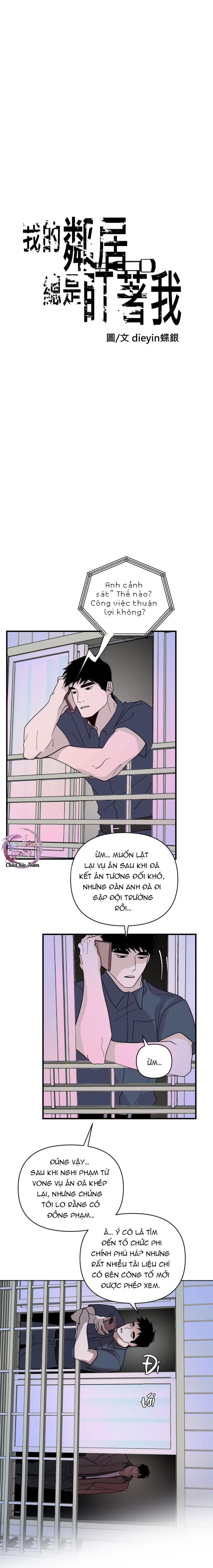 Tên Hàng Xóm Cứ Dán Mắt Vào Tôi - Chap 23