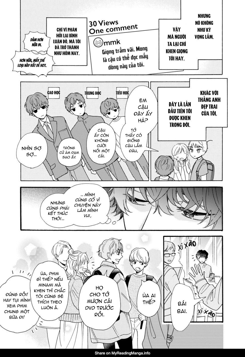 Minami muốn được nghe giọng tôi gợi tình - Chap 1