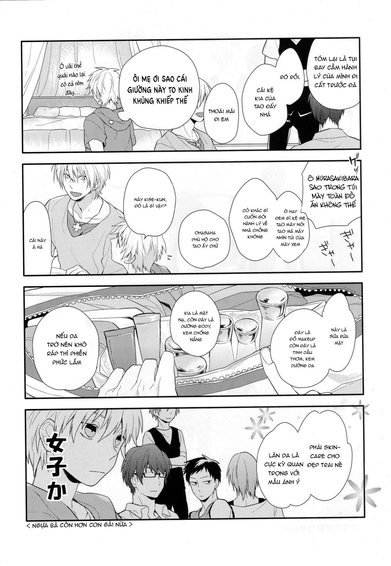 Doujinshi của Kuroko no basket ball - Chap 1