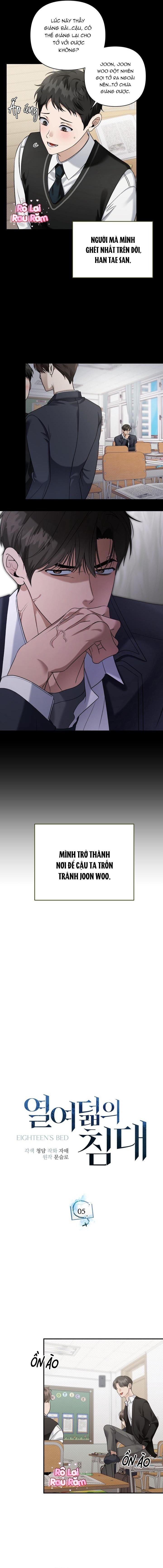 CHIẾC GIƯỜNG TUỔI 18 - Chap 5