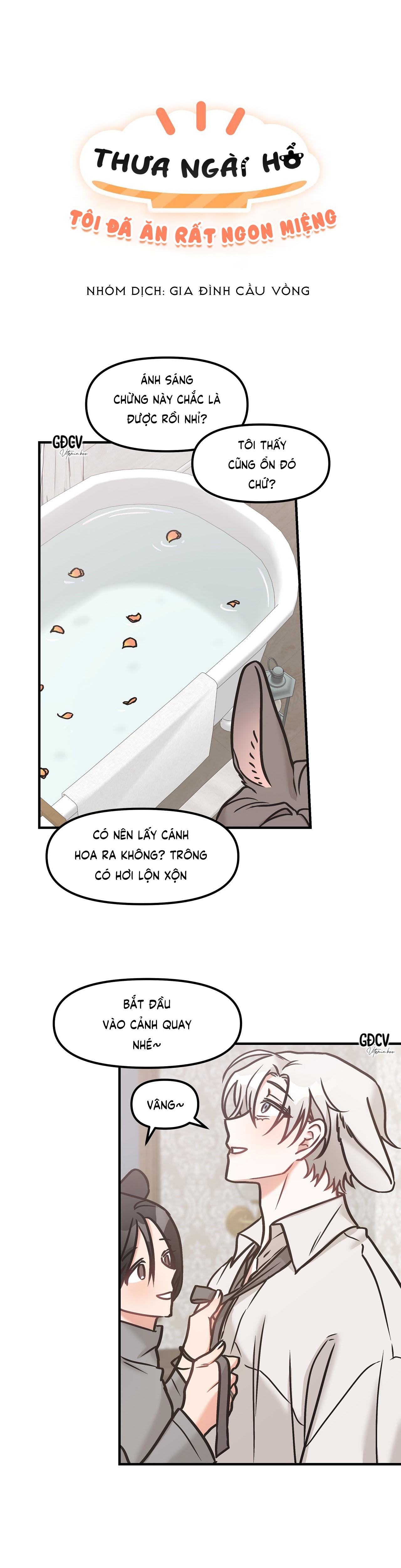 THƯA NGÀI HỔ, TÔI ĐÃ ĂN RẤT NGON MIỆNG - Chap 15