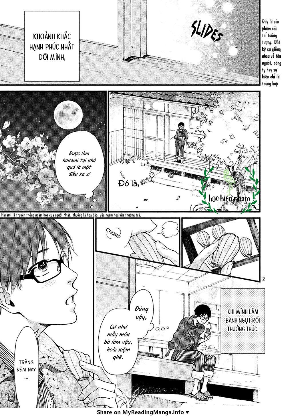 Bí mật của Hodaka-kun có vị ngọt - Chap 1