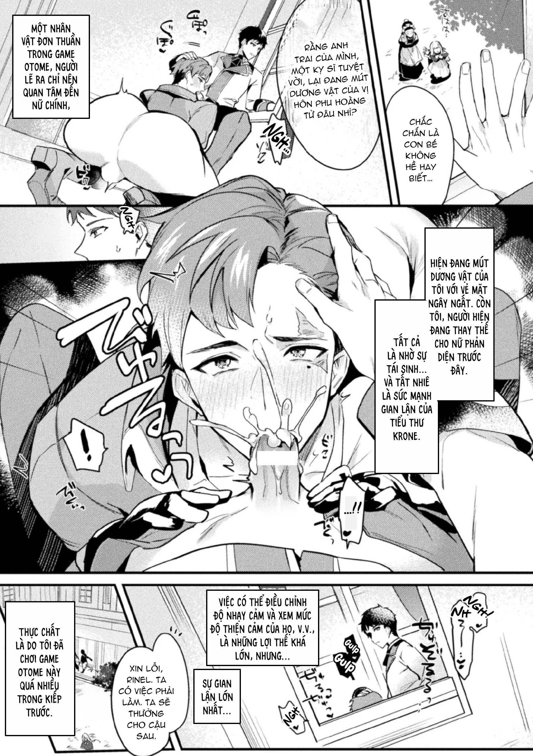 Chinh Phục Nhân Vật Otome Game Mơ Ước Nhờ Gian Lận Hệ Thống Tính Điểm Cảm Xúc - Chap 2