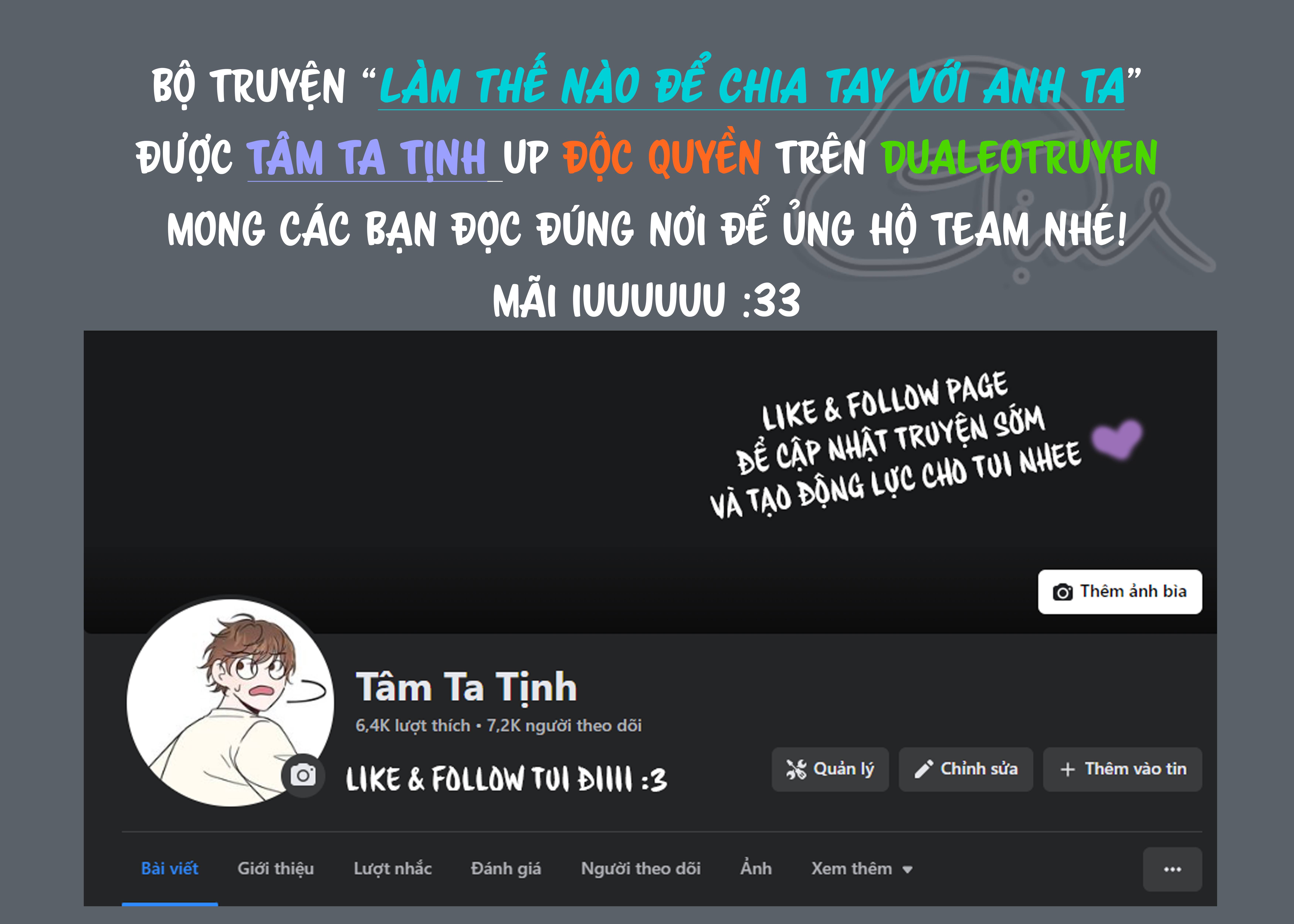 Làm Thế Nào Để Chia Tay Với Anh Ta - Chap 12