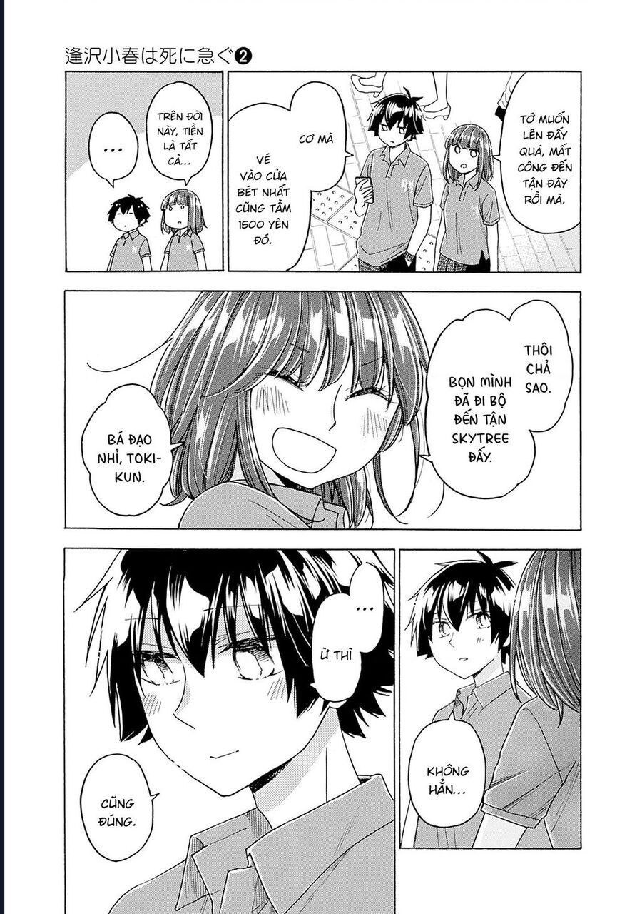 Aizawa Koharu Wa Shi Ni Isogu - Chap 8