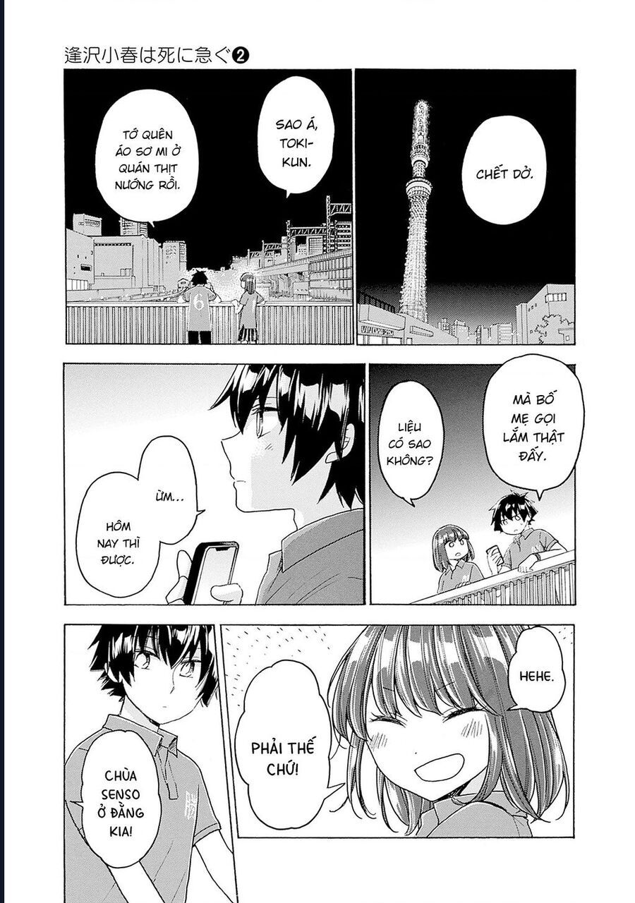 Aizawa Koharu Wa Shi Ni Isogu - Chap 8