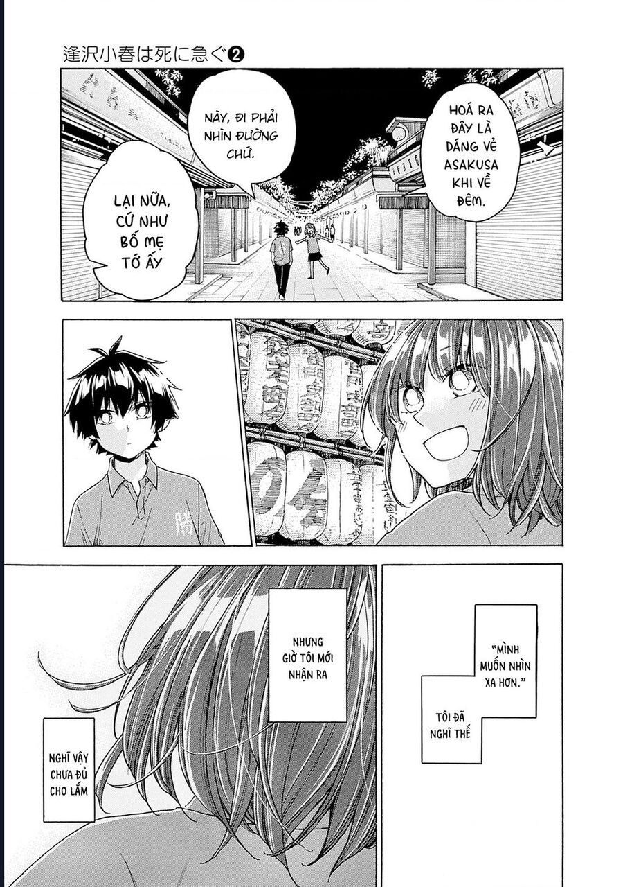 Aizawa Koharu Wa Shi Ni Isogu - Chap 8