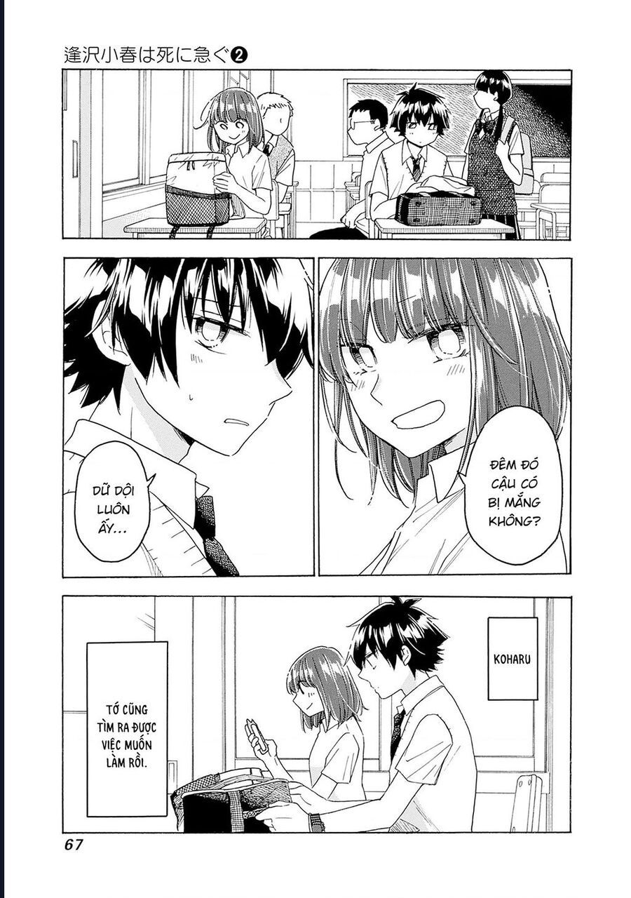 Aizawa Koharu Wa Shi Ni Isogu - Chap 8
