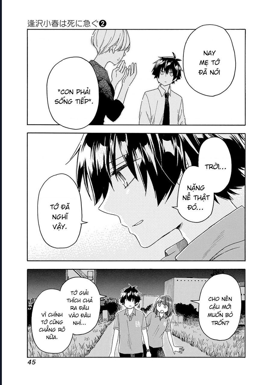 Aizawa Koharu Wa Shi Ni Isogu - Chap 8