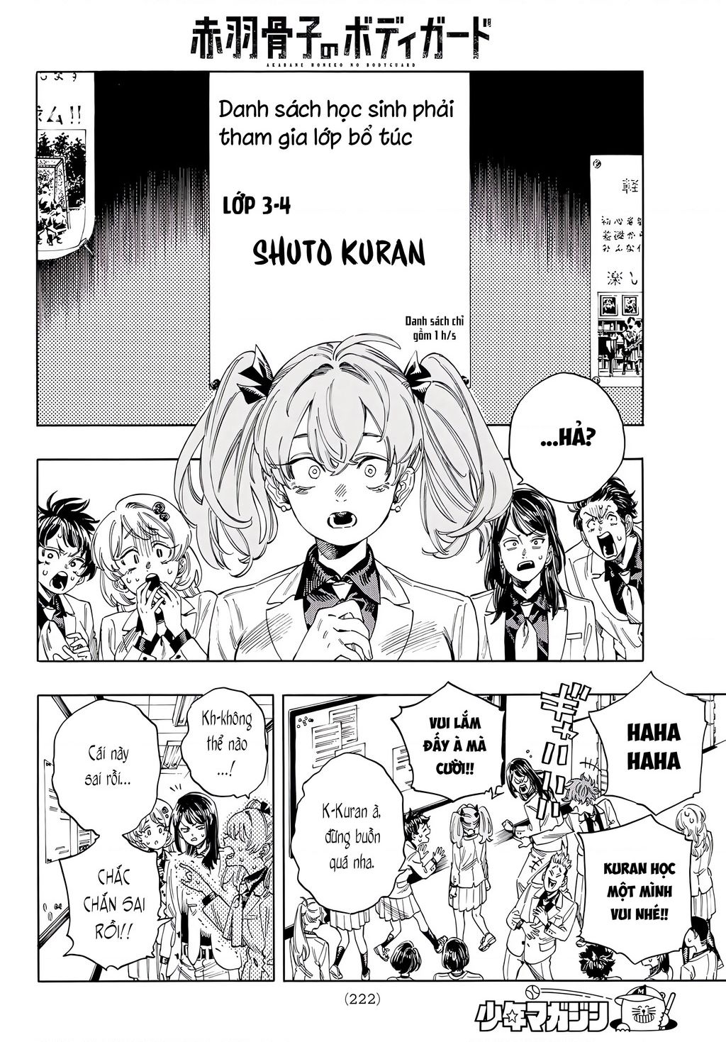 Akabane Honeko No Bodyguard - Chap 27