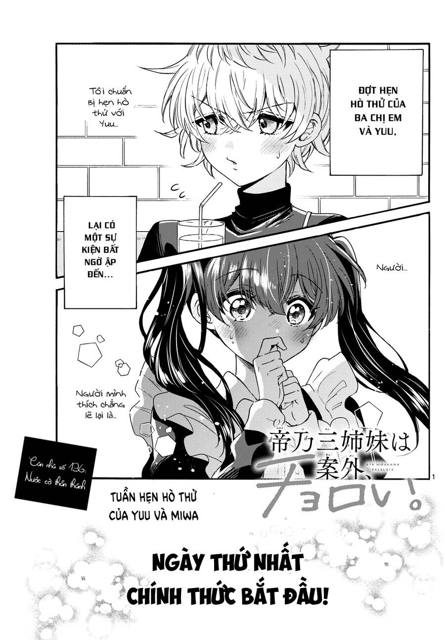 Ba Chị Em Nhà Mikadono Dễ Đối Phó Thật Đấy - Chap 136