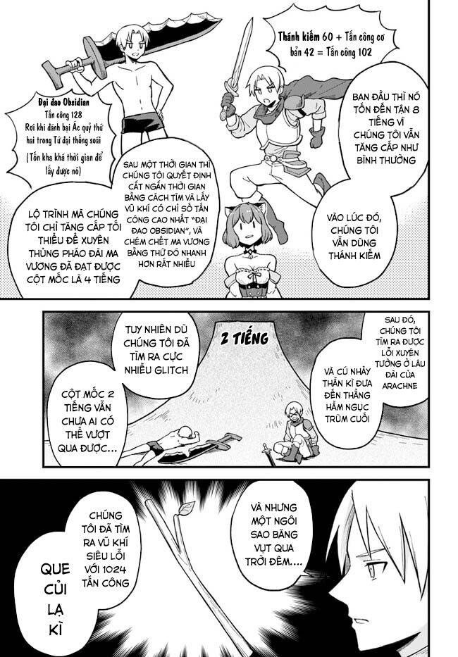 Bị Nhốt Trong Thế Giới Game, Tôi - Chap 3.2