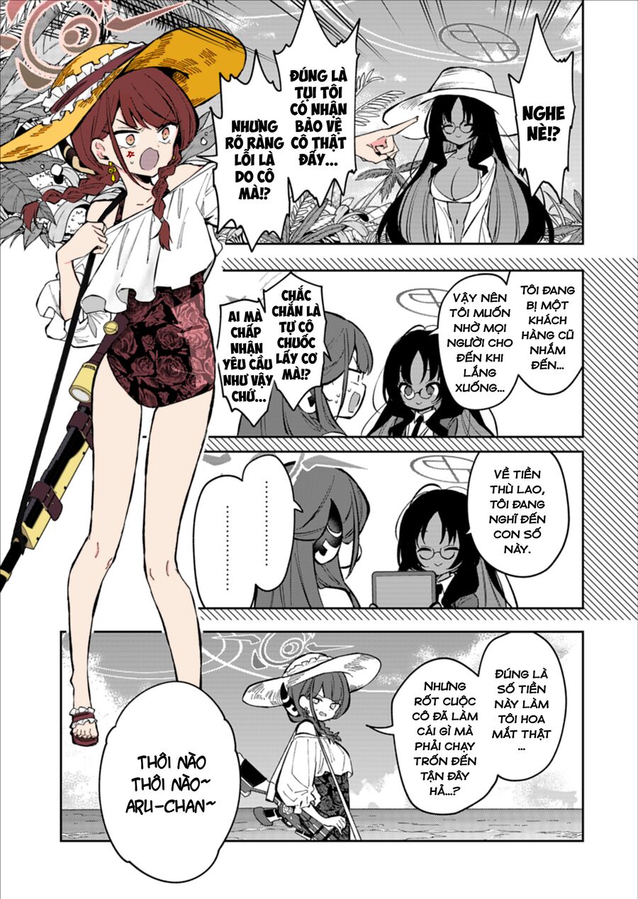 Blue Archive: Nhật Kí Nghiệp Vụ Của Handyman 68 - Chap 24.5