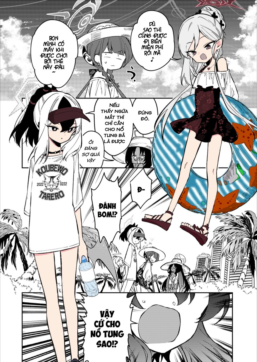 Blue Archive: Nhật Kí Nghiệp Vụ Của Handyman 68 - Chap 24.5