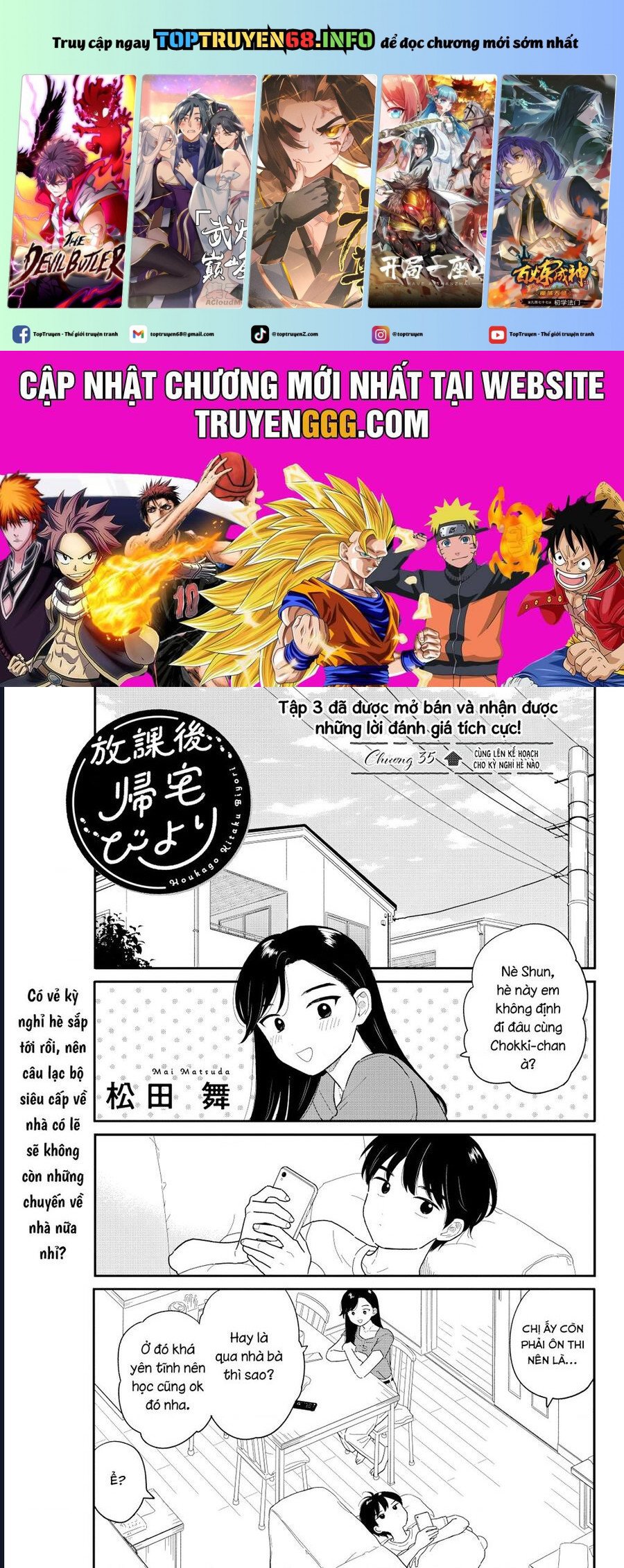 Câu Lạc Bộ Siêu Cấp Về Nhà - Chap 35