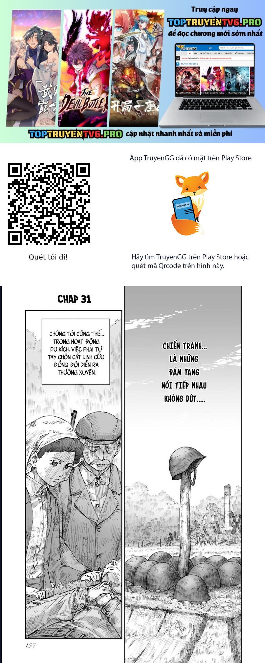 Chiến Tranh Không Có Một Khuôn Mặt Phụ Nữ - Chap 31