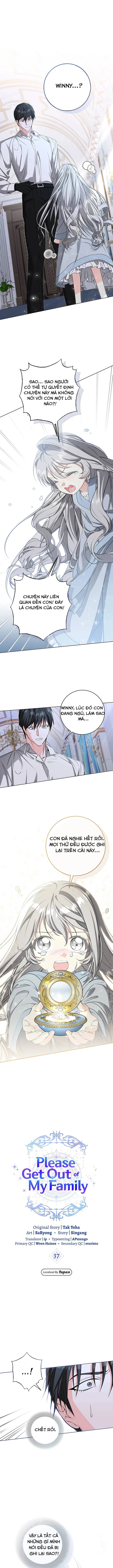 CÚT KHỎI GIA TỘC CỦA TÔI!! - Chap 37