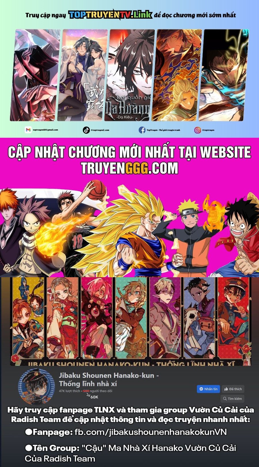 Hanako-Kun Nhà Xí - Chap 96