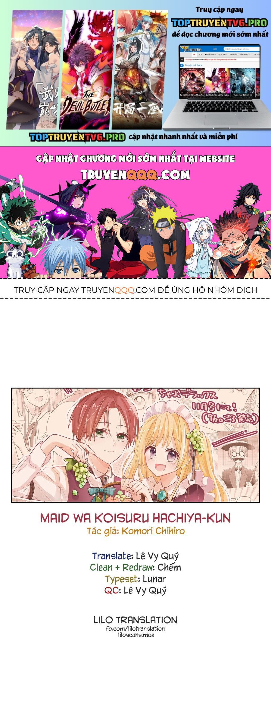 Hầu Gái Hachiya-Kun Biết Yêu - Chap 5