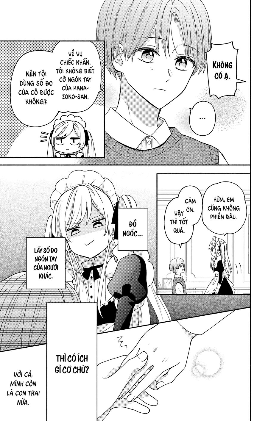 Hầu Gái Hachiya-Kun Biết Yêu - Chap 5