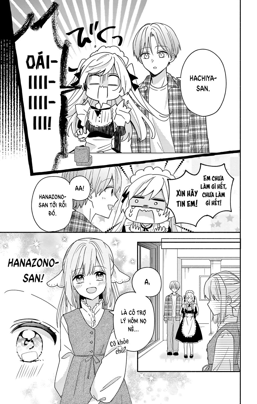 Hầu Gái Hachiya-Kun Biết Yêu - Chap 5