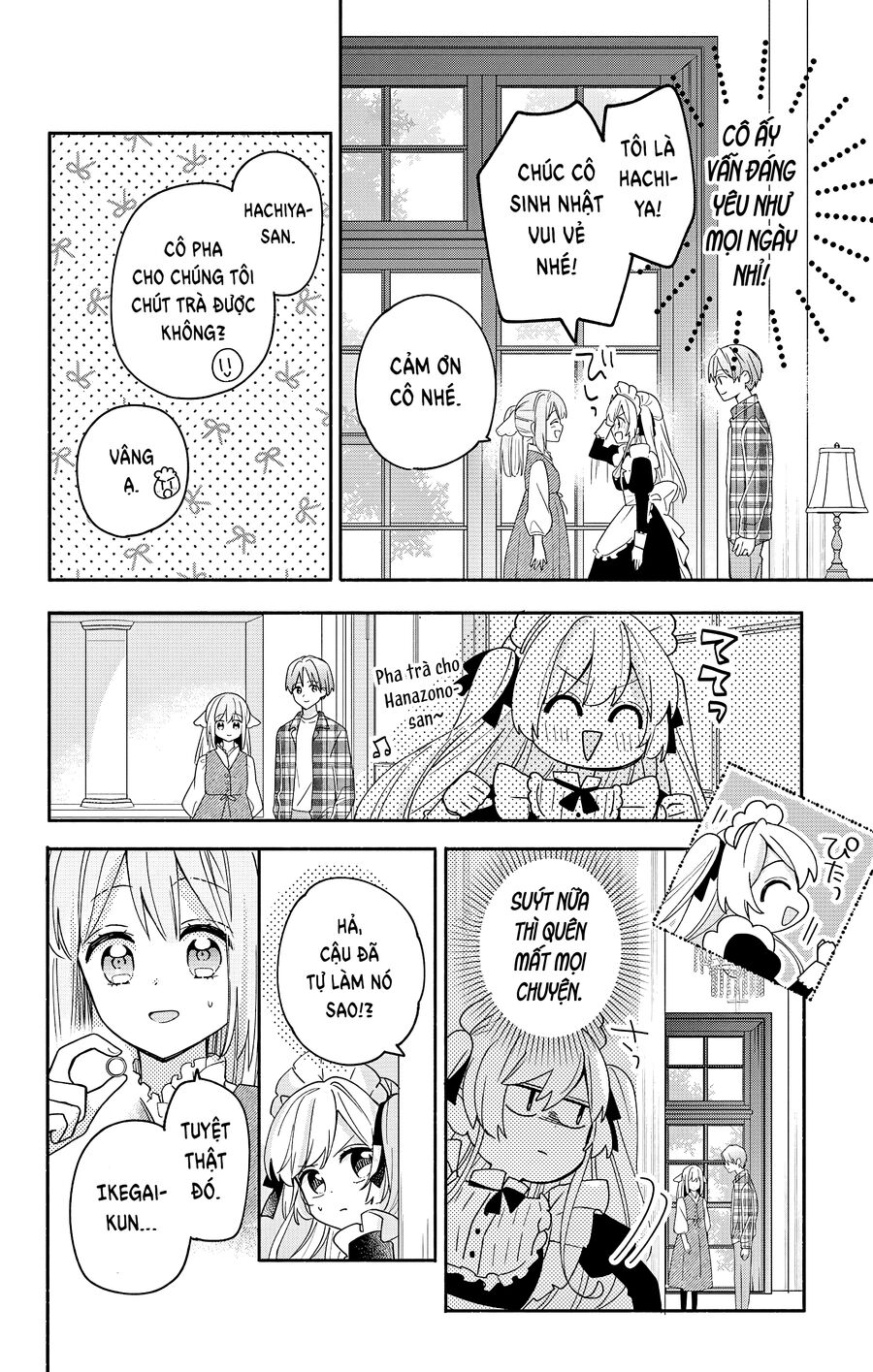 Hầu Gái Hachiya-Kun Biết Yêu - Chap 5