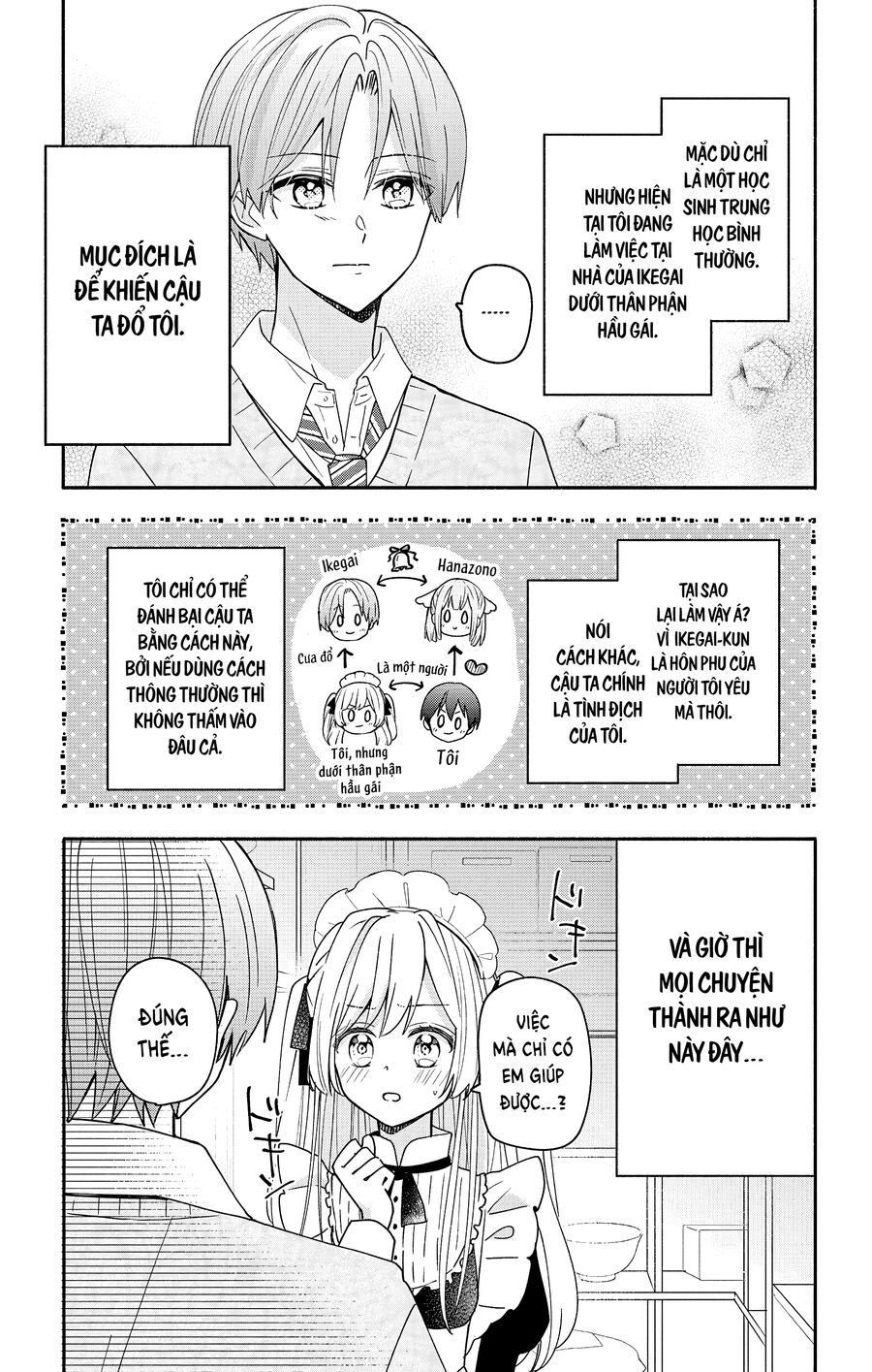 Hầu Gái Hachiya-Kun Biết Yêu - Chap 5