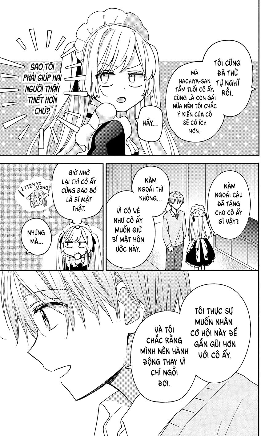 Hầu Gái Hachiya-Kun Biết Yêu - Chap 5