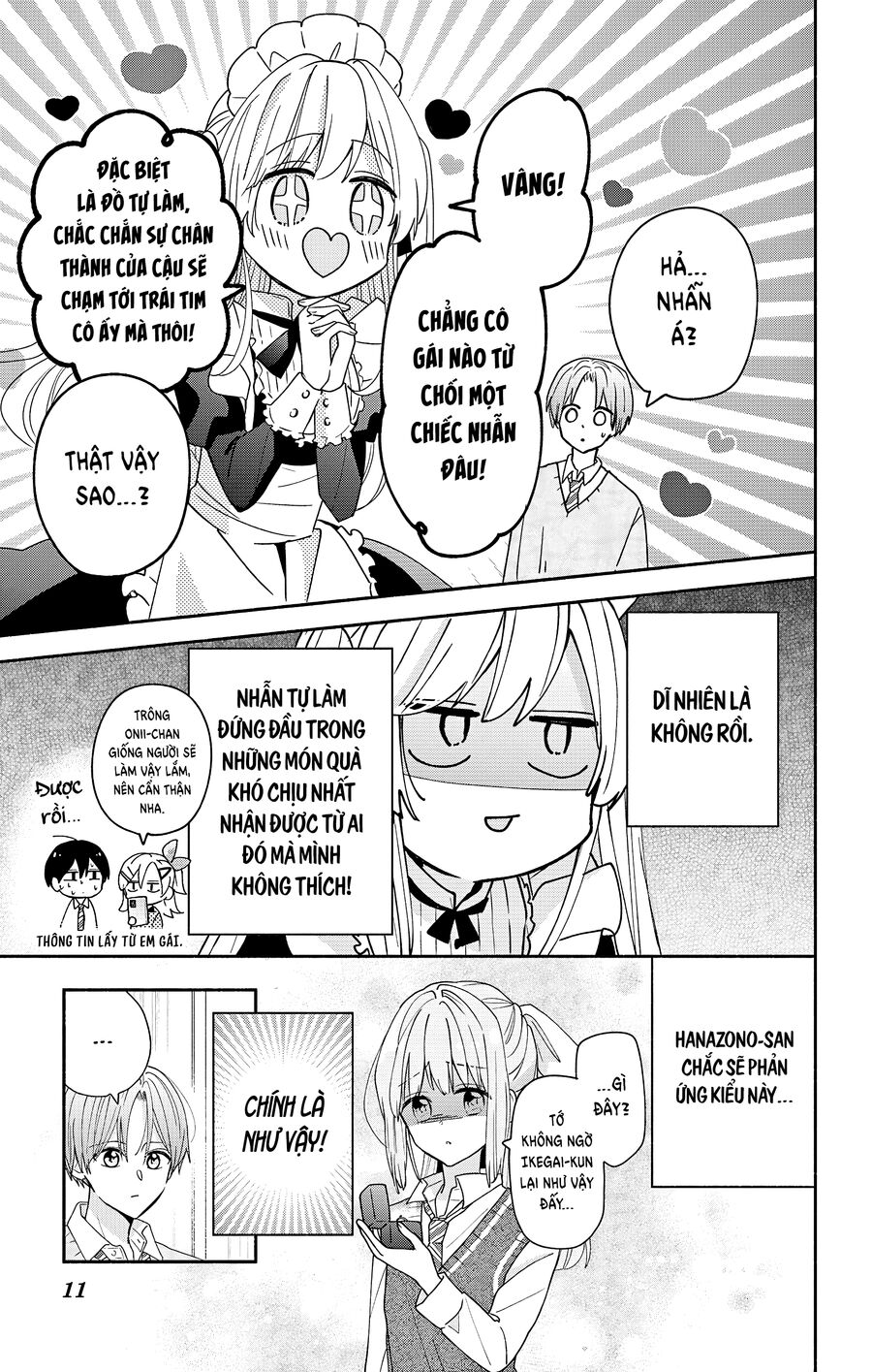 Hầu Gái Hachiya-Kun Biết Yêu - Chap 5