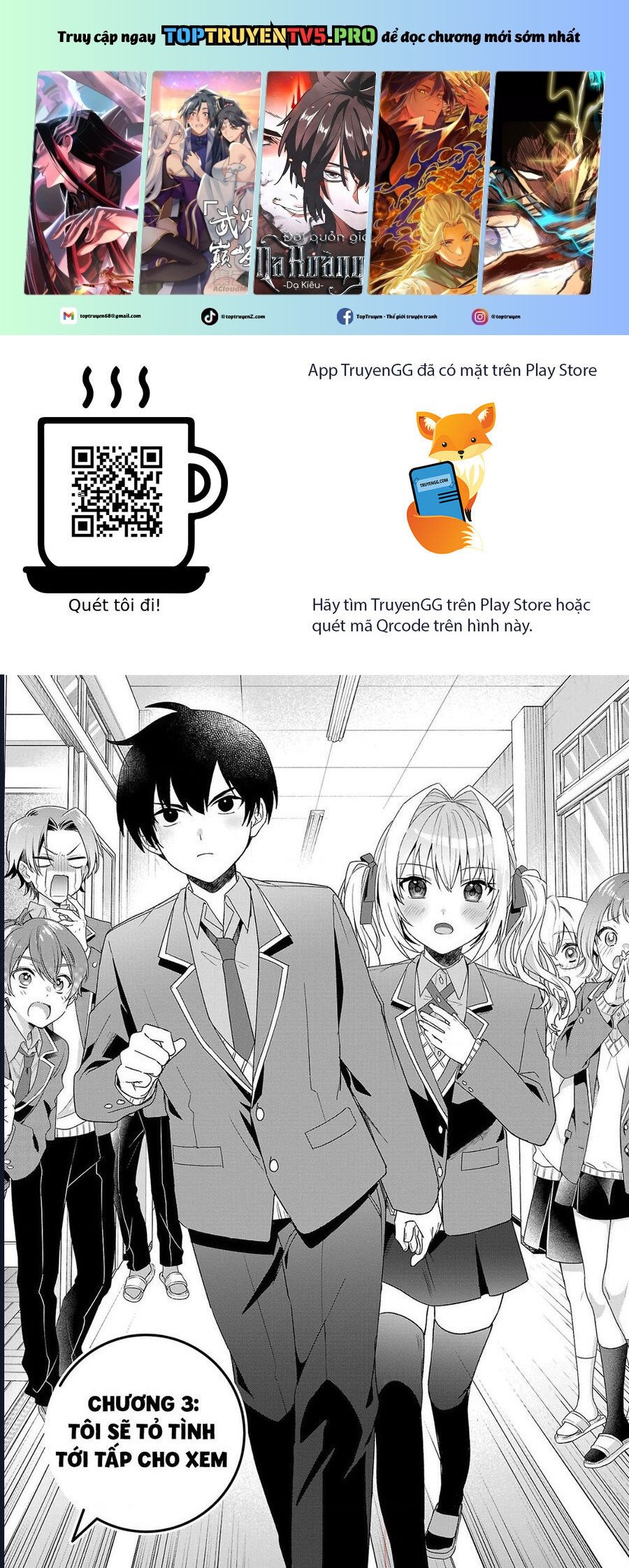 Hãy Dạy Tớ Tình Yêu - Chap 3