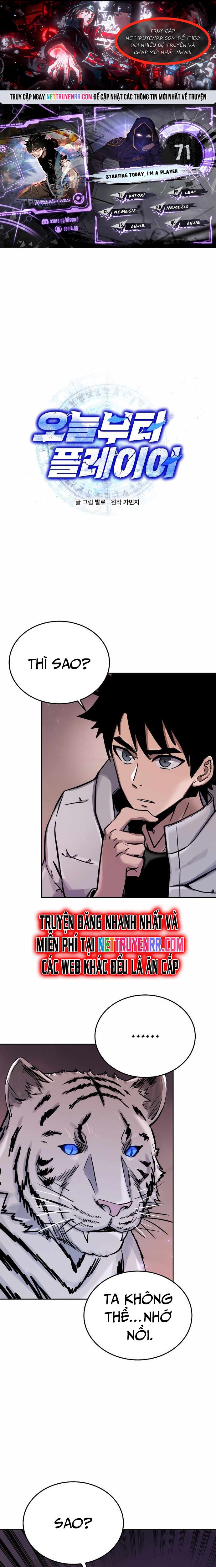 Kể Từ Bây Giờ, Tôi Là Một Người Chơi - Chap 71