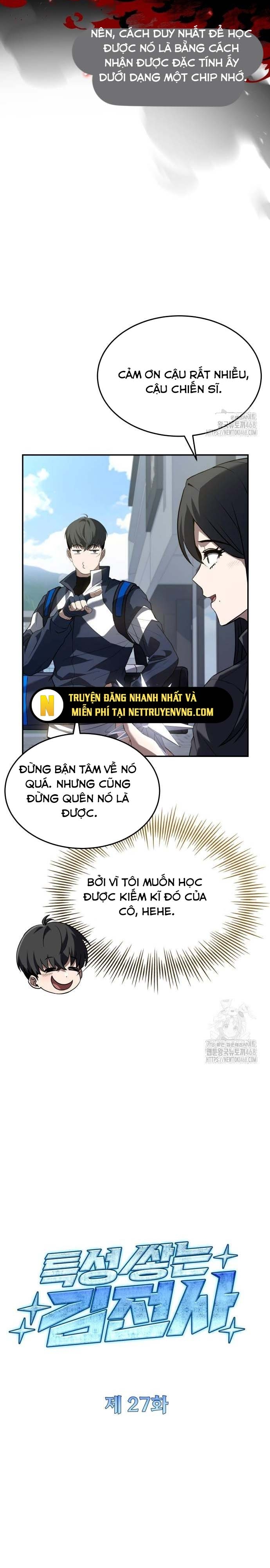 Kim Chiến Sĩ: Hành Trình Xây Dựng Đặc Tính - Chap 27