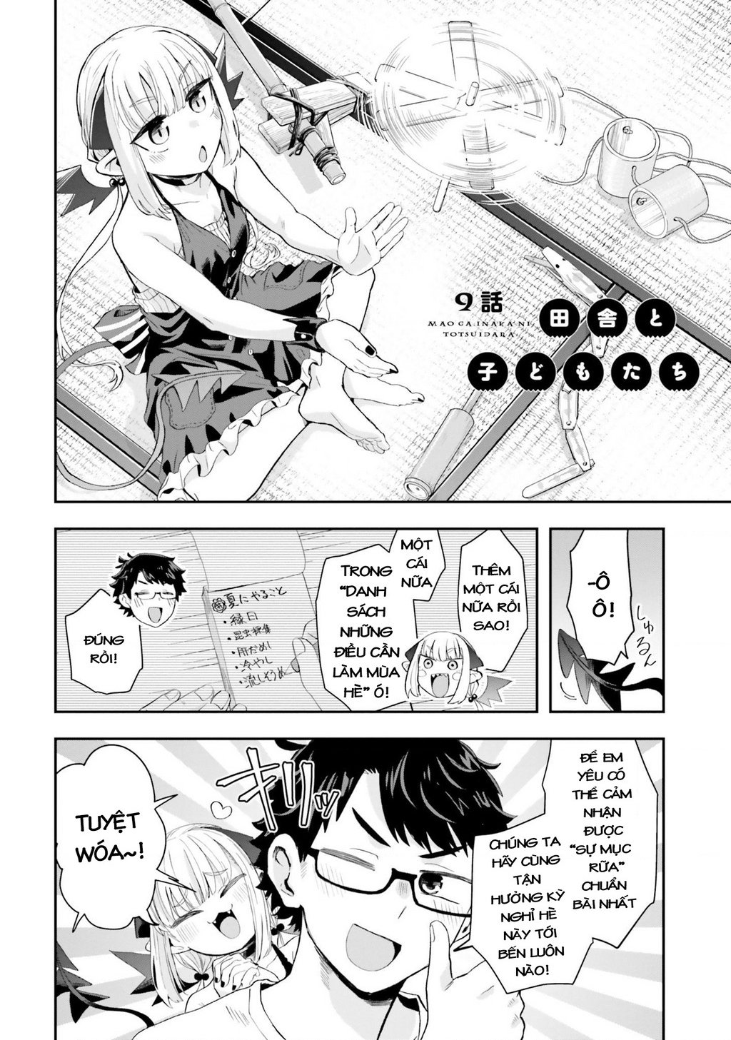 Nếu Chúa Quỷ Kết Hôn Ở Thôn Quê - Chap 9