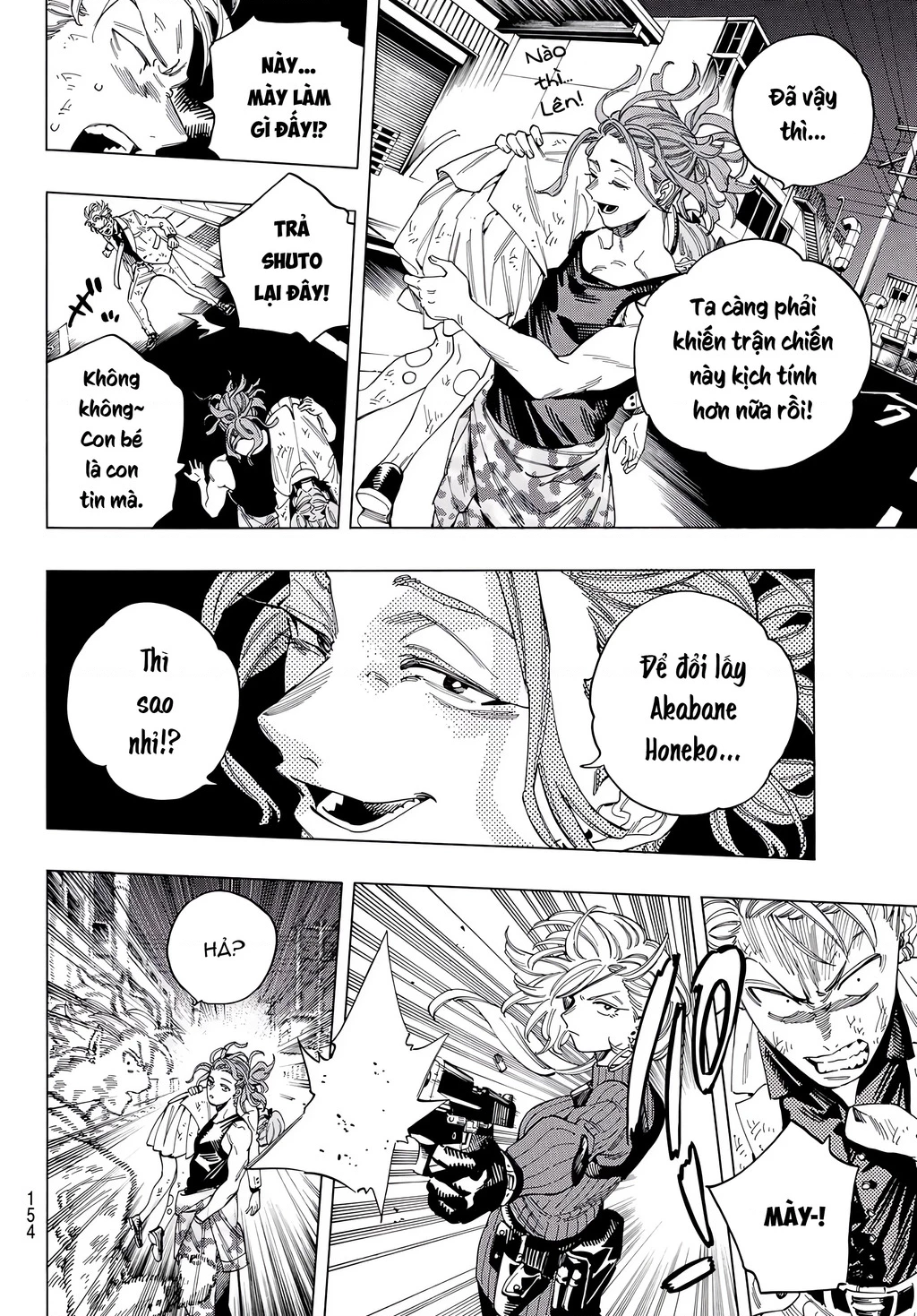Vệ Sĩ Của Akabane Honeko - Chap 40