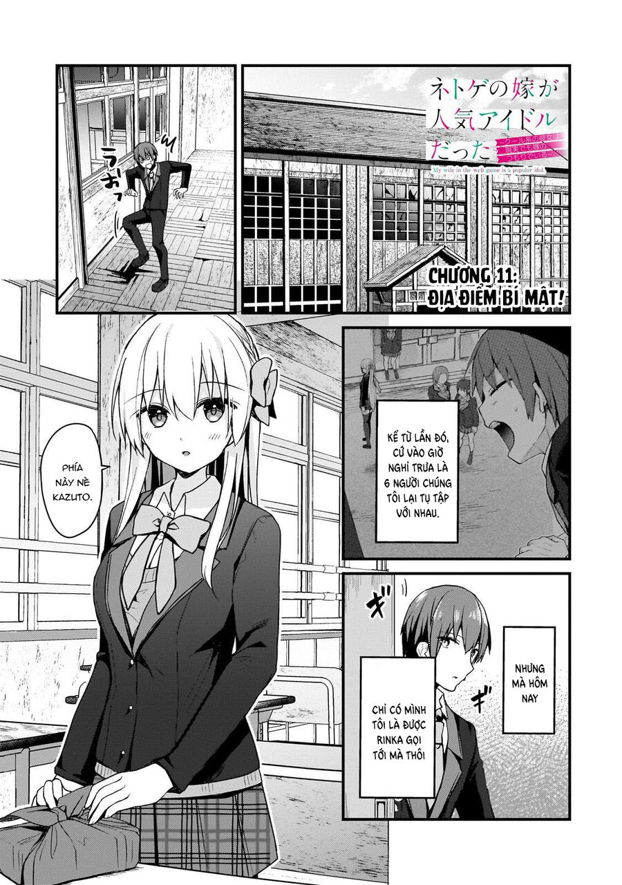 Vợ Trong Game Của Tôi Là Idol Nổi Tiếng Ngoài Đời - Chap 11