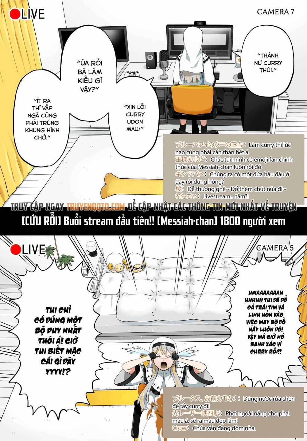 Vtuber Savior ✟ Messiah-Chan - Chap 3