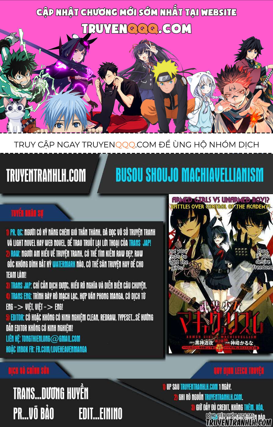 Vũ Trang Thiếu Nữ Machiavellism - Chap 32