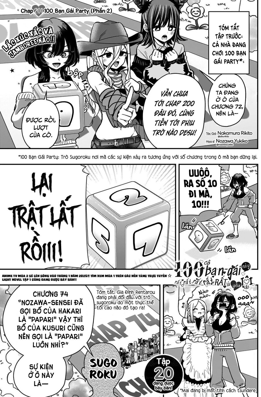 100 Cô Bạn Gái Này Rất, Rất, Rất, Rất, Rất Là Yêu Tôi Đó - Chap 201
